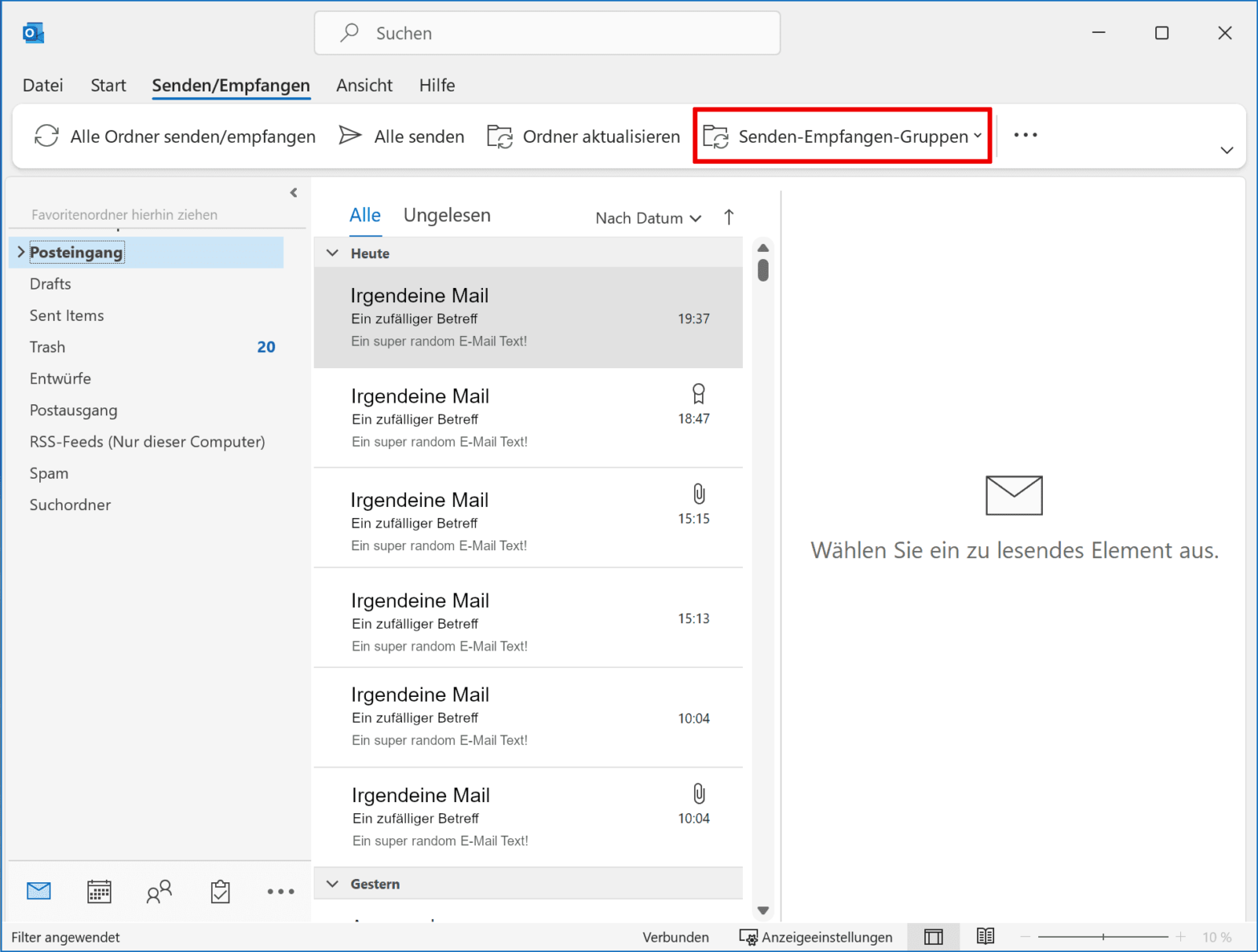 In Outlook einstellen wie oft E-Mails abgerufen werden • parallellines.de